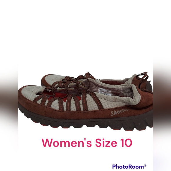 Skechers Trekster Brown/Taupe Slip-On Shoes Women's Size 10 - Picture 8 of 10